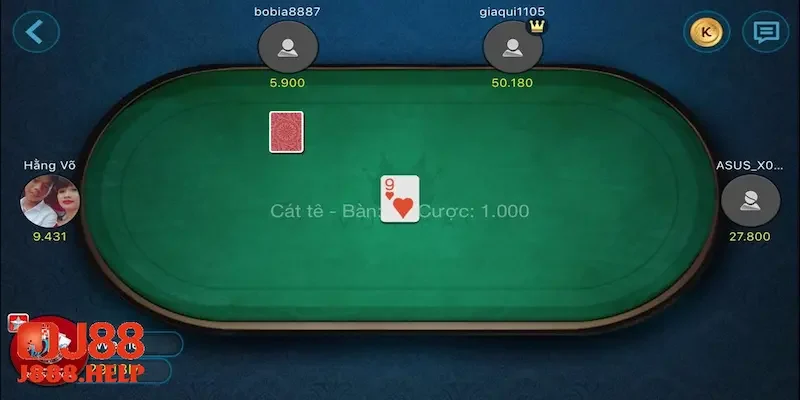 Cách tính thắng thua trong cách chơi bài Cát Tê