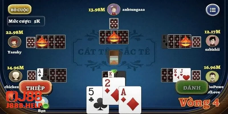 Tổng quát về cách chơi bài bài Cát Tê